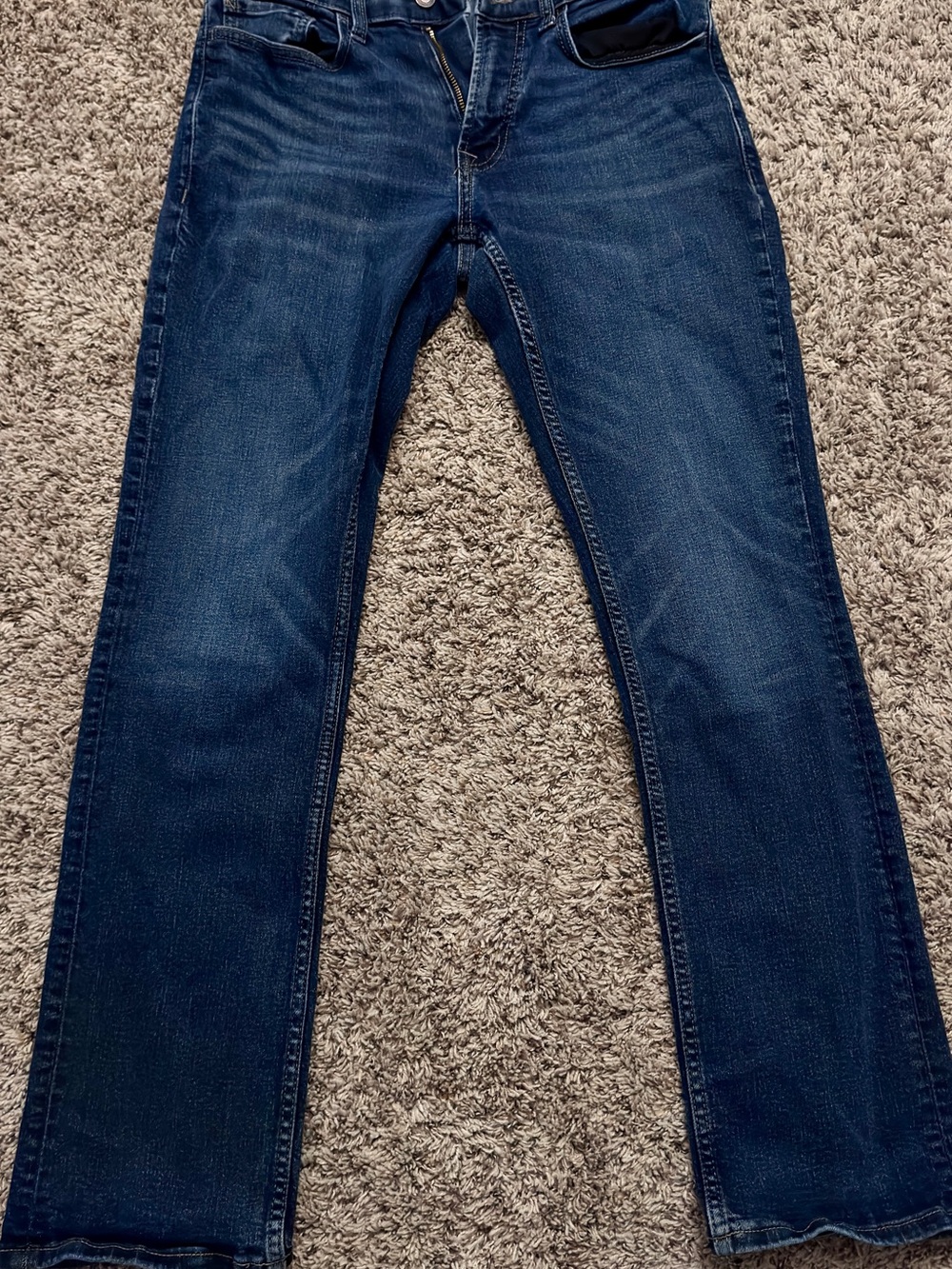 Old Navy Men’s Dark Blue Straight Jeans